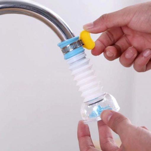 Adjustable Rotating Faucet Anti-splash Water-saving Valve Filter Tap Kitchen Device Head Swivel SpoutFeatures