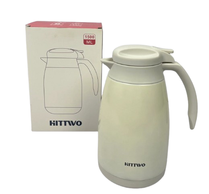 Hittivo 1500ml Premium Thermos – Dual-coated Insulated Flask – 24 Hours Hot And Cool Thermos